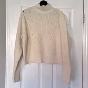 H&M Knit Sweater ivory M